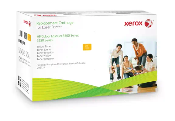 XEROX XRC TONER HP CLJ series 3500/3550 Jaune - Xerox - Toner - visuel 1