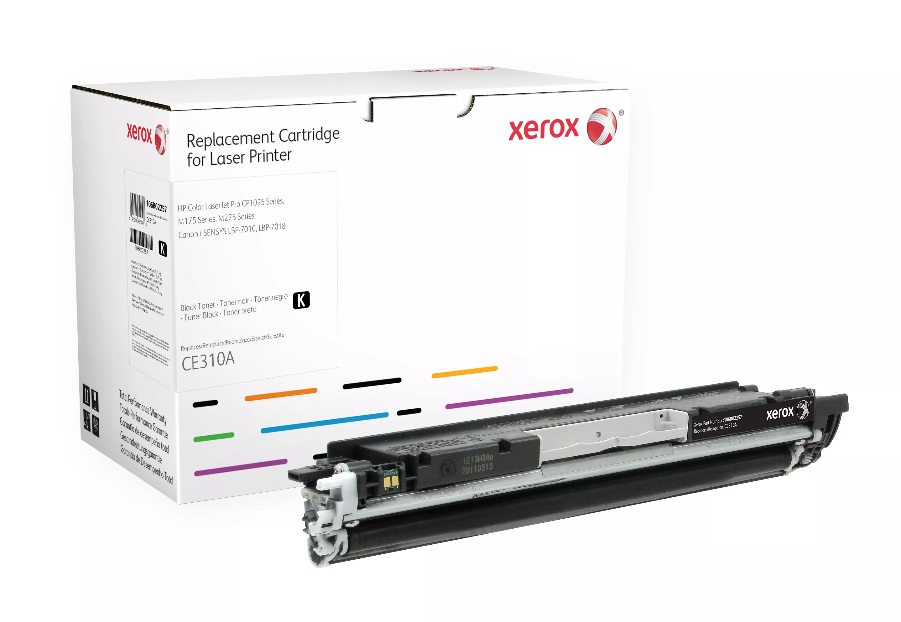 Vente Toner XEROX XRC TONER HP CLJ series CP1025 Noir CE310A sur hello RSE
