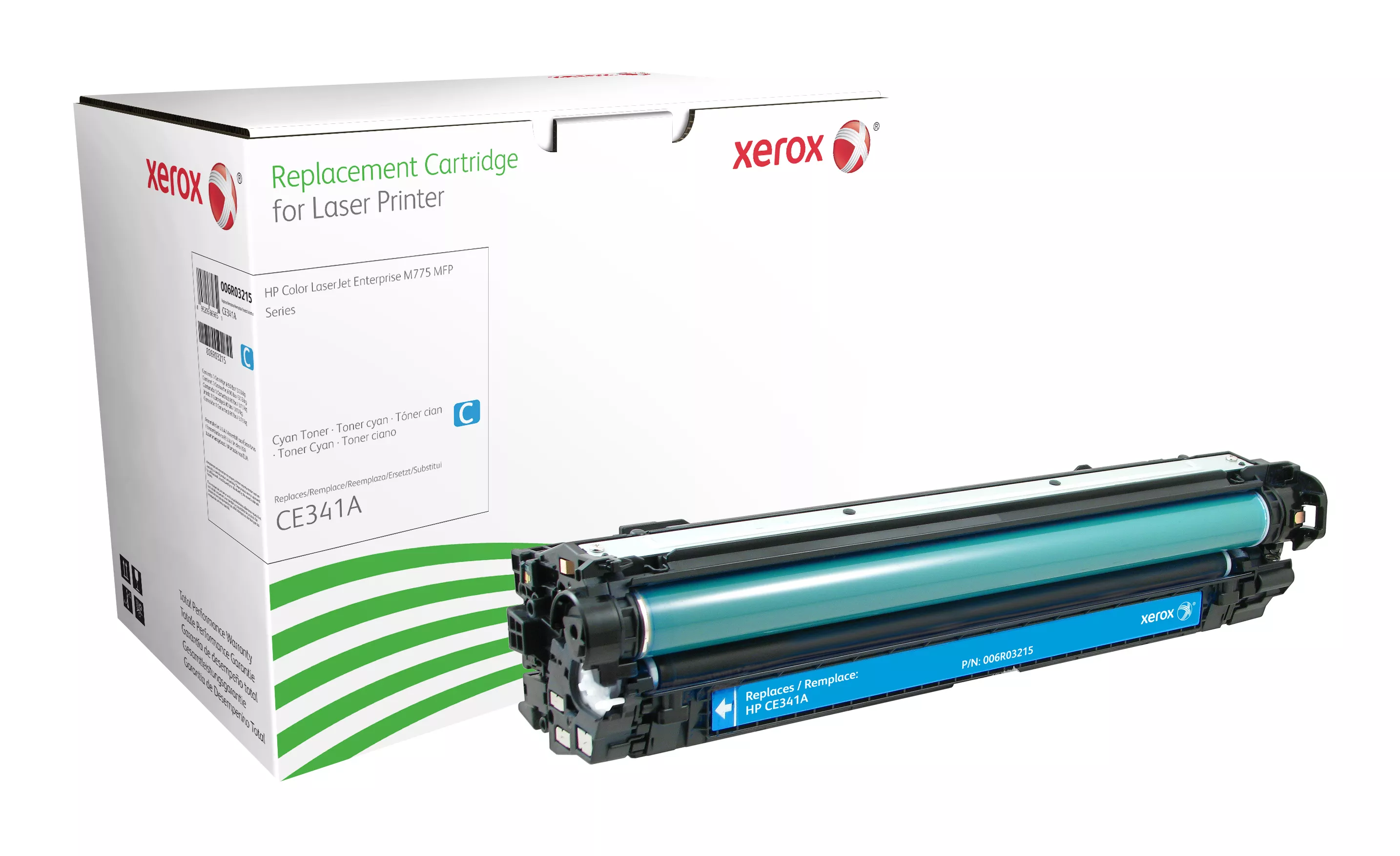 Revendeur officiel Toner XEROX XRC TONER CE341A cyan for HP CLJ M775