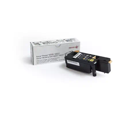 Cartouche de toner Jaune de Capacité standard Xerox Phaser® 6020​/​6022, WorkCentre® 6025​/​6027 (10 - Toner - visuel 1