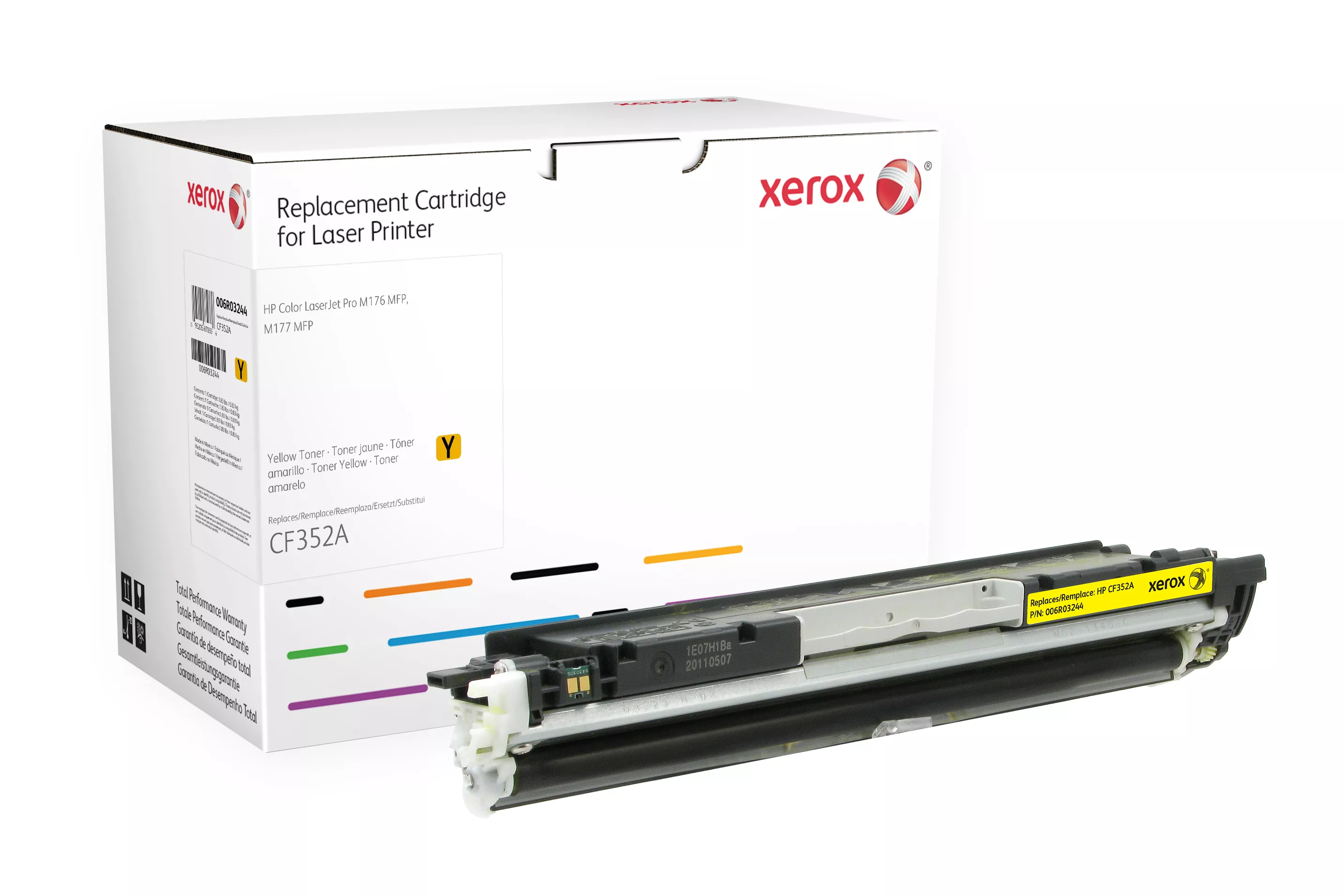 Revendeur officiel XEROX XRC Yellow Toner Cartridge equivalent to HP 130A