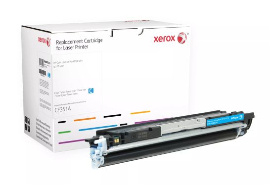 Revendeur officiel XEROX Cyan Toner Cartridge equivalent to HP 130A for use in
