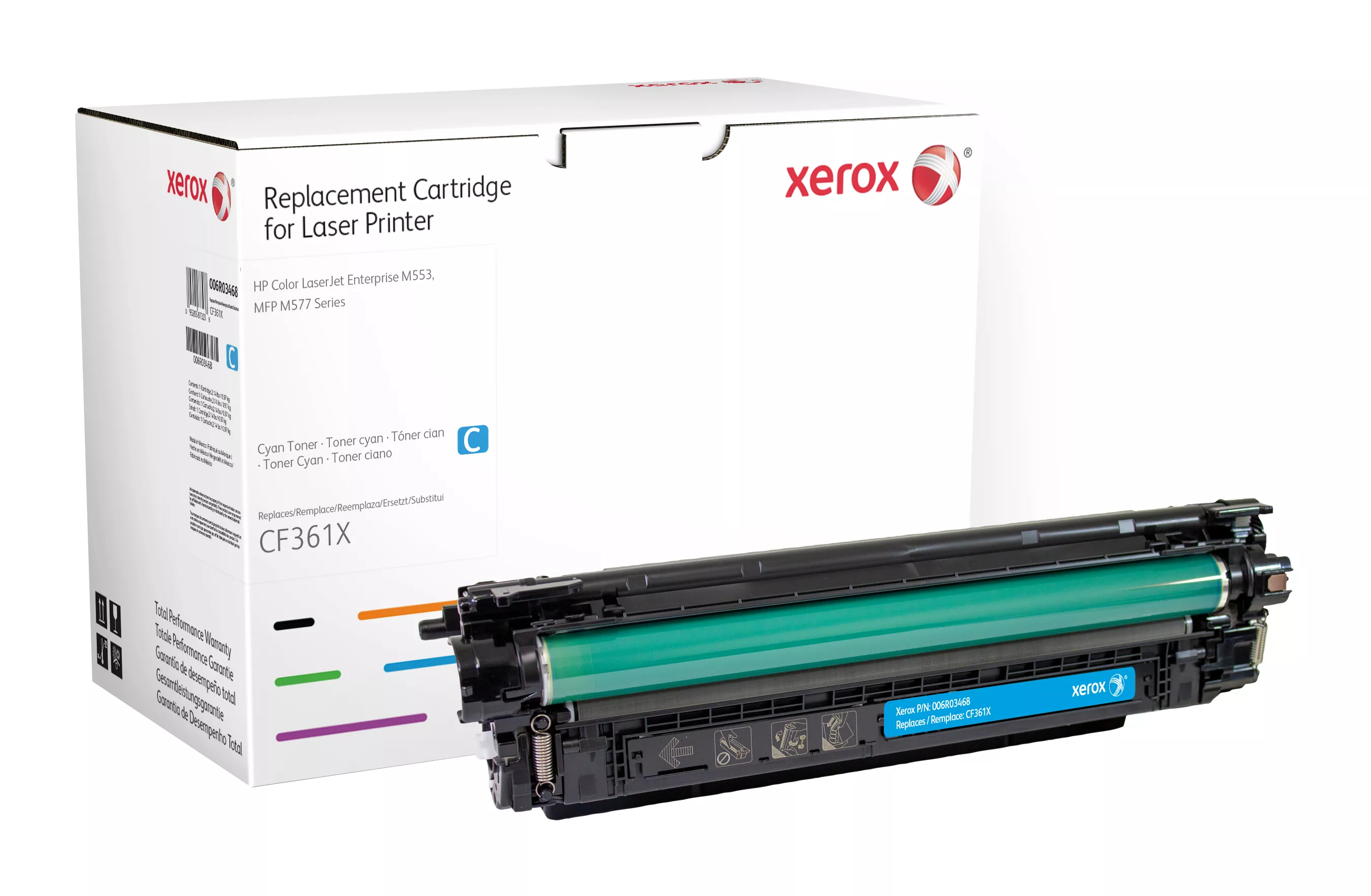 Achat Toner remanufacturé Cyan Everyday™ de Xerox compatible au meilleur prix