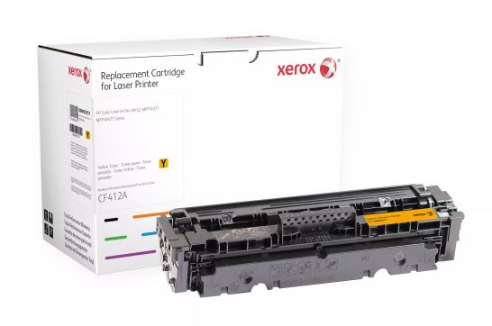 Achat Toner Toner remanufacturé Jaune Everyday™ de Xerox compatible avec HP 410A (CF412A), Capacité standard sur hello RSE