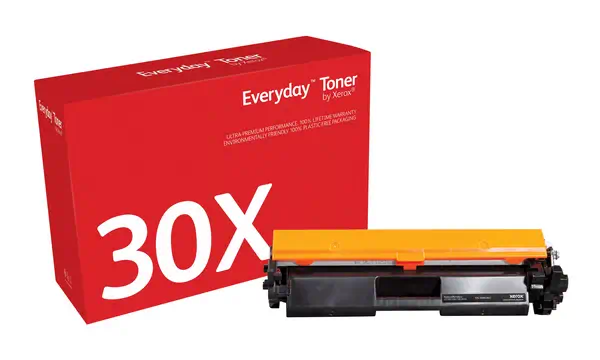 Toner Noir Everyday™ de Xerox compatible avec HP 30X (CF230X), Grande capacité - visuel 1