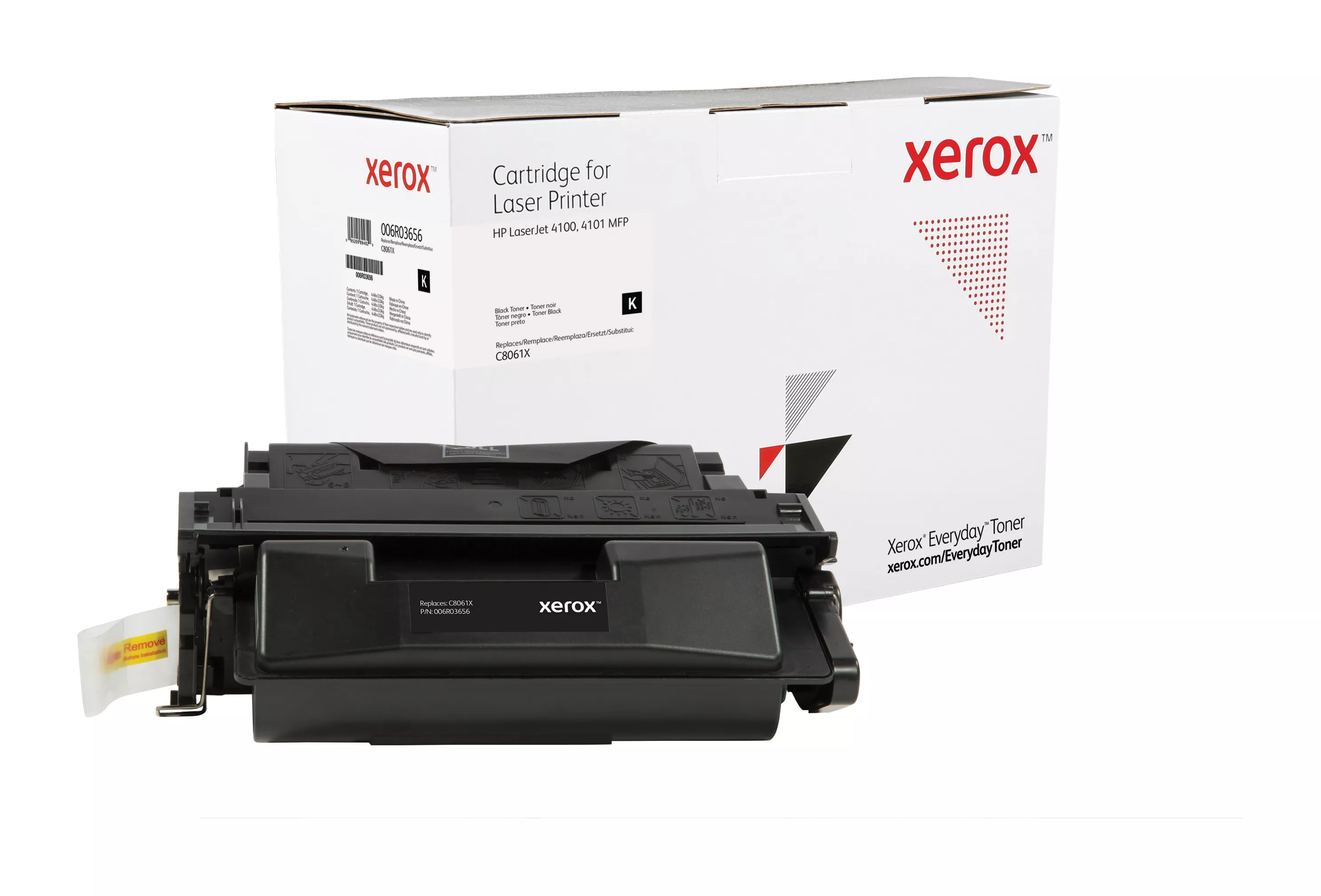 Achat Toner Noir Everyday™ de Xerox compatible avec HP 61X au meilleur prix