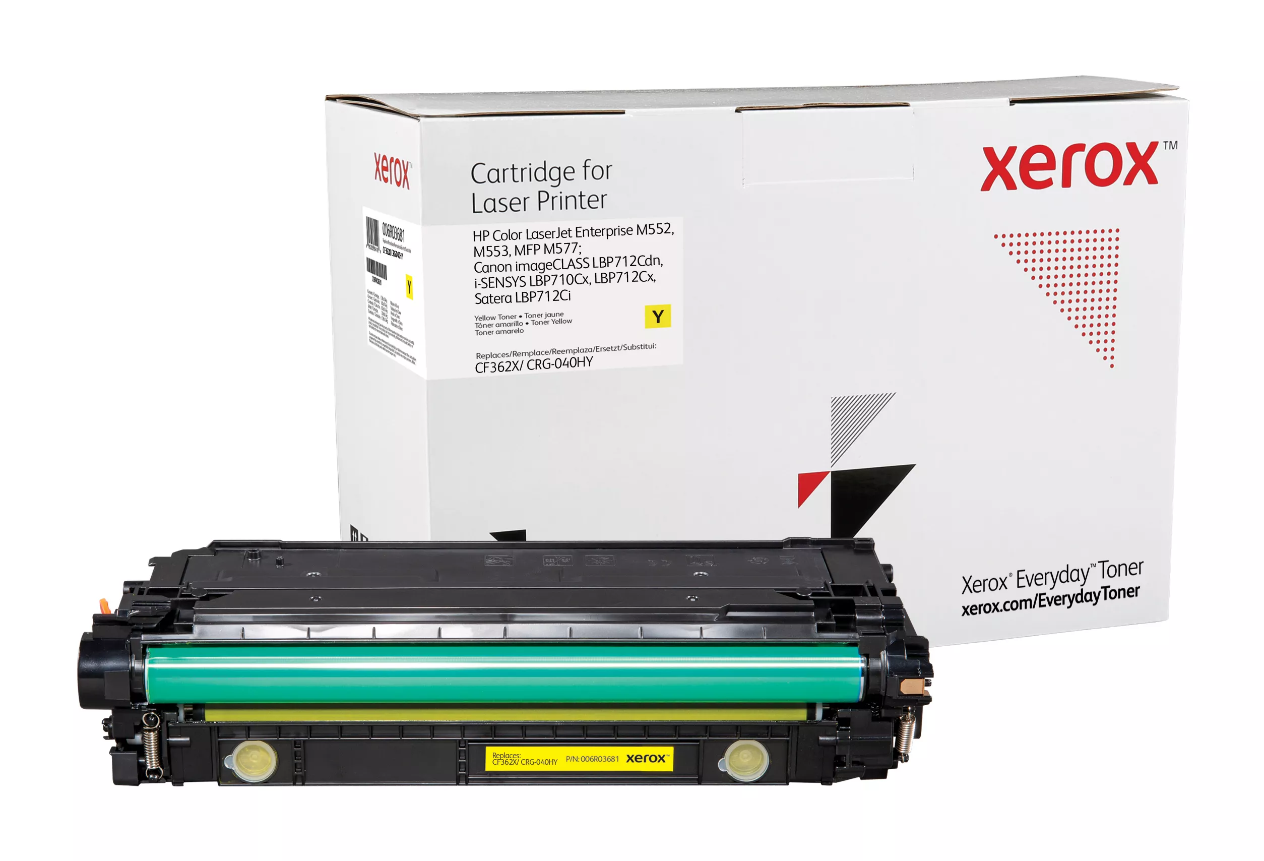 Achat Toner Jaune Everyday™ de Xerox compatible avec HP 508X au meilleur prix