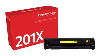 Toner Jaune Everyday™ de Xerox compatible avec HP 201X (CF402X), Grande capacité livraison rapide