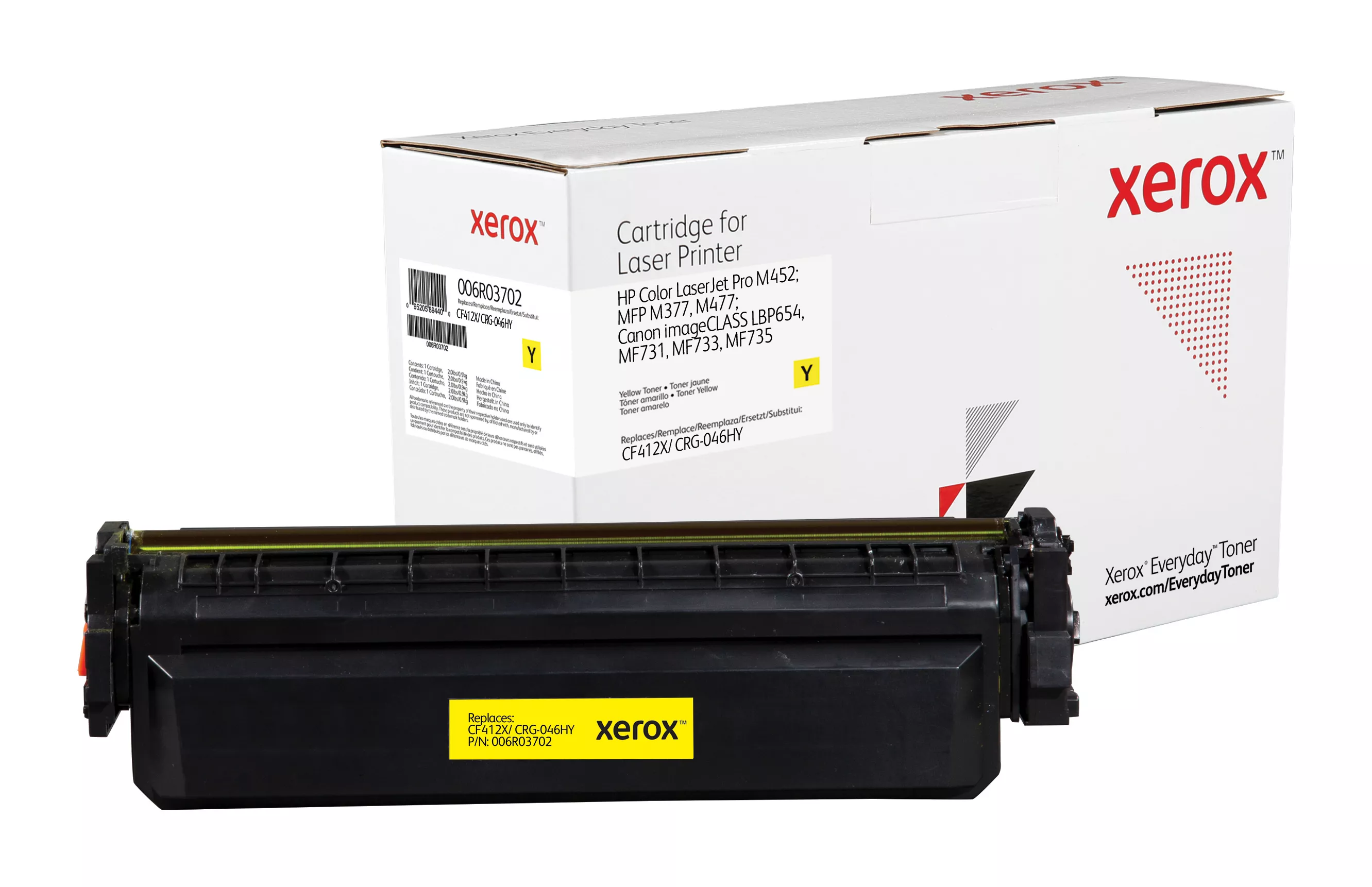 Achat Toner Jaune Everyday™ de Xerox compatible avec HP 410X au meilleur prix