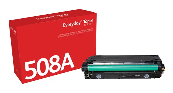 Toner Noir Everyday™ de Xerox compatible avec HP Xerox - visuel 1 - hello RSE - Des impressions qui ont du peps. Couleurs éclatantes, noirs profonds, traits nets et textes précis.