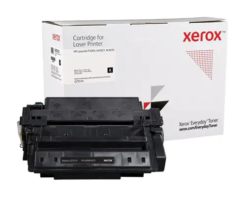 Revendeur officiel Toner Toner Noir Everyday™ de Xerox compatible avec HP 51X