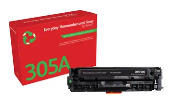 Acheter Toner remanufacturé Noir Everyday™ de Xerox compatible avec HP 305A (CE410A), Capacité standard
