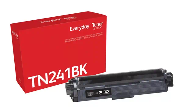 Toner Noir Everyday™ de Xerox compatible avec Brother TN241BK, Capacité standard - visuel 1