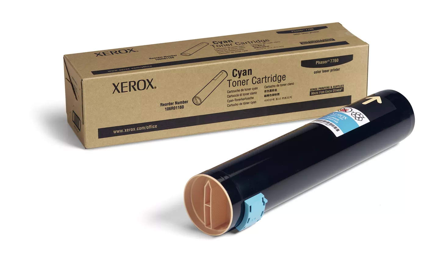 Achat XEROX PHASER 7760 cartouche de toner cyan capacité au meilleur prix