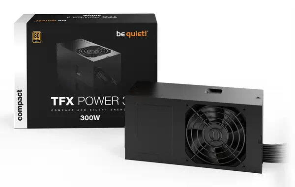 TFX Power 3 300 W | Alimentation TFX, 80 Plus Gold - be quiet! - Chargeur et alimentation - visuel 4