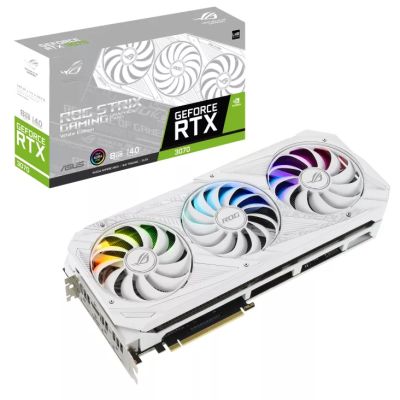 ASUS ROG GeForce RTX 3070 V2 White Edition ASUS - visuel 18 - hello RSE