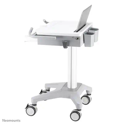 Neomounts MED-M200 Station de travail mobile médicale 10-17" - ressort à gaz - verrouillable - Accessoire Vidéoprojecteur - visuel 3