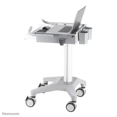 Neomounts MED-M200 Station de travail mobile médicale 10-17" - ressort à gaz - verrouillable - Accessoire Vidéoprojecteur - visuel 4