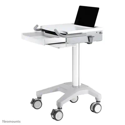 Neomounts MED-M200 Station de travail mobile médicale 10-17" - ressort à gaz - verrouillable - Accessoire Vidéoprojecteur - visuel 5