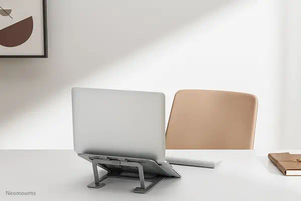 Neomounts NSLS085GREY Support pour ordinateur portable 10-17" - pliable - compact - universel - Support Fixe & Mobile - visuel 8