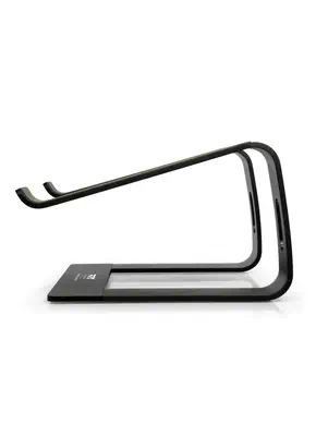 Port Designs 901103 Support de livres Supports de Laptop Aluminium, Noir 39,6 cm (15.6") - Accessoire - visuel 3