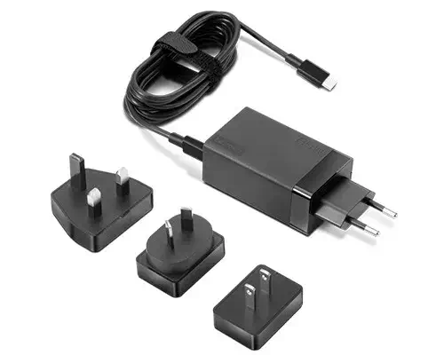 Lenovo 40AW0065WW chargeur d'appareils mobiles Universel Noir Secteur Intérieure - Chargeur et alimentation - visuel 3