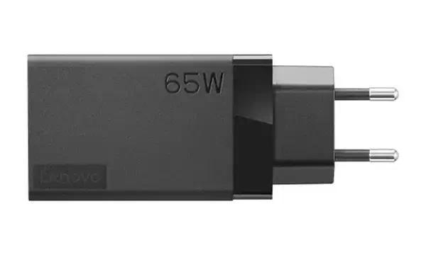 Lenovo 40AW0065WW chargeur d'appareils mobiles Universel Noir Secteur Intérieure - Chargeur et alimentation - visuel 1