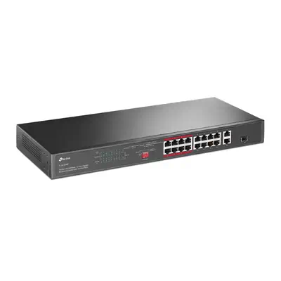 TP-Link TL-SL1218P commutateur réseau Non-géré Gigabit Ethernet (10/100/1000) Connexion Ethernet, su - Switchs et Hubs - visuel 2