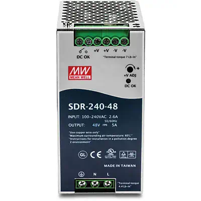 Trendnet TI-S24048 v1.0R composant de commutation Alimentation électrique - Chargeur et alimentation - visuel 1