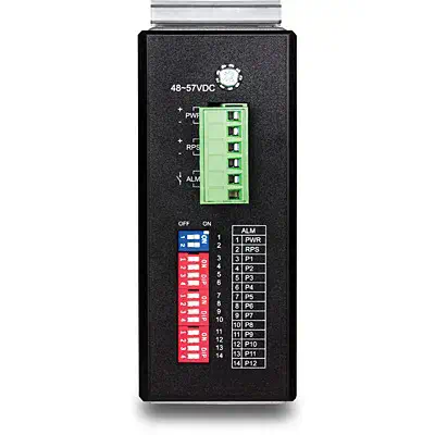 Trendnet TI-PG1284i Géré L2+ Gigabit Ethernet (10/100/1000) Connexion Ethernet, supportant l'aliment - Switchs et Hubs - visuel 3
