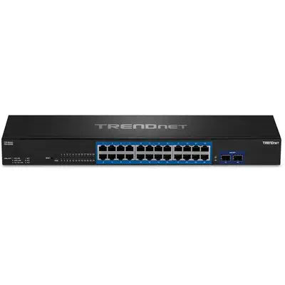 Trendnet TEG-30262 v1.0R Gigabit Ethernet (10/100/1000) 1U Noir - Switchs et Hubs - visuel 2