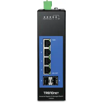 Trendnet TI-G642i Géré L2 Gigabit Ethernet (10/100/1000) Noir - Switchs et Hubs - visuel 2