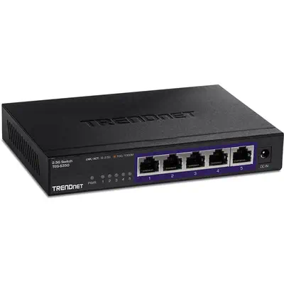 Trendnet TEG-S380 commutateur réseau Non-géré Gigabit Ethernet (10/100/1000) Noir - Switchs et Hubs - visuel 1