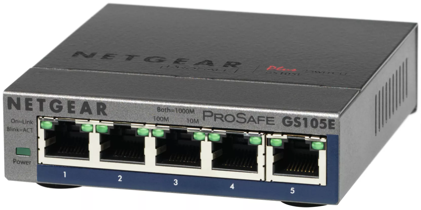 Vente NETGEAR Switch configurable ProSAFE Plus GS105Ev2 - 5 NETGEAR au meilleur prix - visuel 2