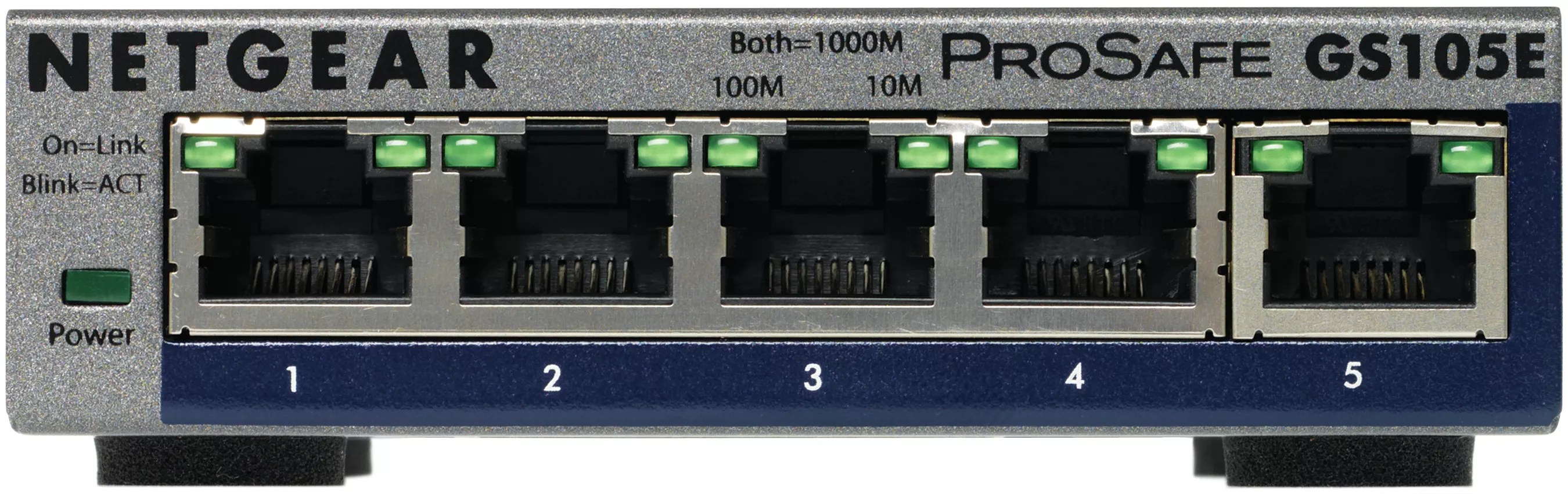 Vente Switchs et Hubs NETGEAR Switch configurable ProSAFE Plus GS105Ev2 - 5