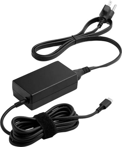 Revendeur officiel HP 65W USB-C LC Power Adapter EMEA - INTL English Loc Euro plug