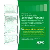 Achat APC Service Pack 3 Year Warranty Extension (for new product purchases) sur hello RSE