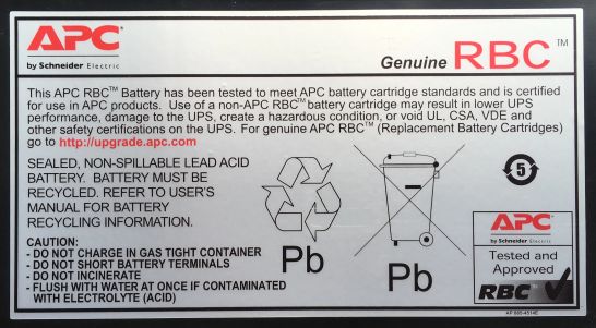 Achat APC replacement battery cartridge 47 sur hello RSE - visuel 3