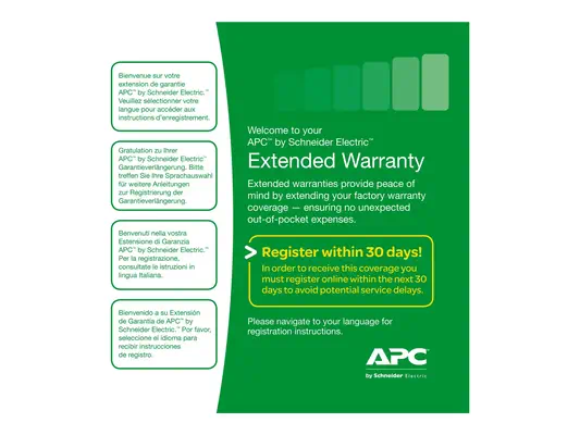 APC 1 Year Extended Warranty in a Box - Renewal or High - Extension de garantie Périphériques - visuel 2