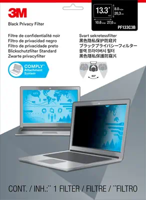 Filtre de confidentialité pour ordinateur portable à écran standard 13,3" - 3M - Protection d'écran et Filtre - visuel 2
