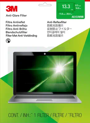 Filtre anti-reflet pour ordinateur portable 13.3 po, 16:9, AG133W9B - 3M - Protection d'écran et Filtre - visuel 2