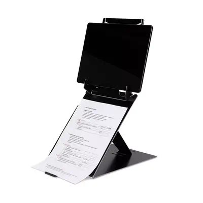 Support pour tablette et ordinateur portable R-Go Riser Duo, adapté pour écran de 10 à 22 pouces, no - R-Go Tools - Autre Accessoire pour portable - visuel 6