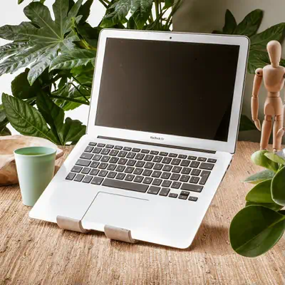 Support ordinateur et tablette R-Go Treepod, ergonomique et modulaire, réglable, biosourcé - R-Go Tools - Autre Accessoire pour portable - visuel 5