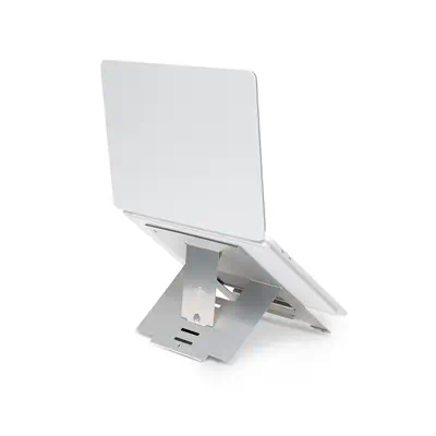 Support pour ordinateur portable R-Go Riser Flexible, pliable et réglable, ergonomique, aluminium Hy - R-Go Tools - Autre Accessoire pour portable - visuel 1