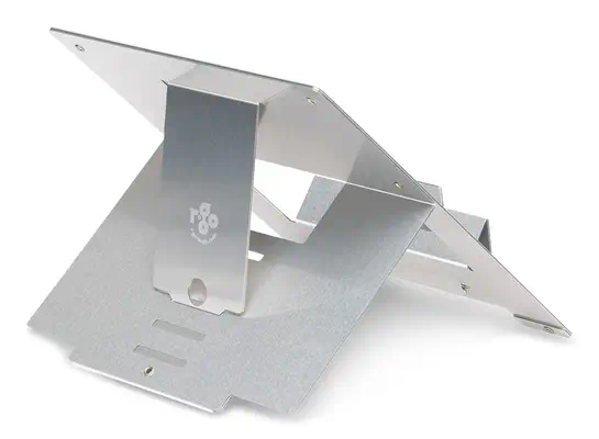 Support pour ordinateur portable R-Go Riser Flexible, pliable et réglable, ergonomique, aluminium Hy - R-Go Tools - Autre Accessoire pour portable - visuel 8