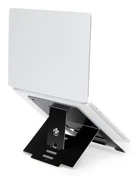Offre Support pour ordinateur portable R-Go Riser, pliable, ergonomique et réglable, aluminium Hylite, noi