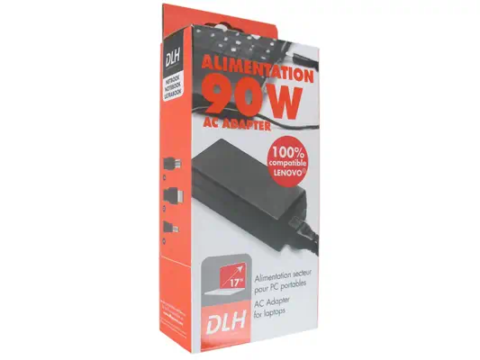ALIMENTATION SECTEUR 90W LENOVO 100% COMPATIBLE (sauf USB-C) - DLH - Chargeur et alimentation - visuel 3