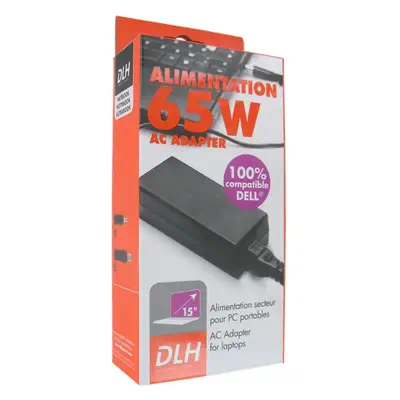 ALIMENTATION SECTEUR 65W DELL 100% COMPATIBLE (sauf USB-C) - DLH - Chargeur et alimentation - visuel 2