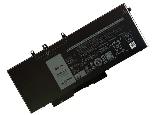 Batterie Li-ion 7.6V 8800mAh 68Wh - 0GJKNX / 3VC9Y / 451-BBZG / 5YHR4 / DV9NT / DY9NT / FPT1C / GD1J - DLH - visuel 1