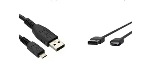 CHARGEUR VOITURE USB-A QUICK CHARGE 3.0 LIVRE AVEC CABLE USB-C ET CABLE MICRO USB. 2 Ports USB dont  - DLH - Batterie - visuel 2